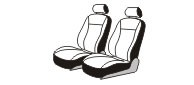 Seat cover set- POKROWCE 1+1 (XL)