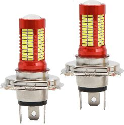 106LED Headlamp bulbs set - H4 60W/55W, 12V