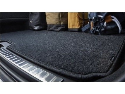 Textile trunk mat for Audi A6 Saloon C7 (2014-2018), dark grey 