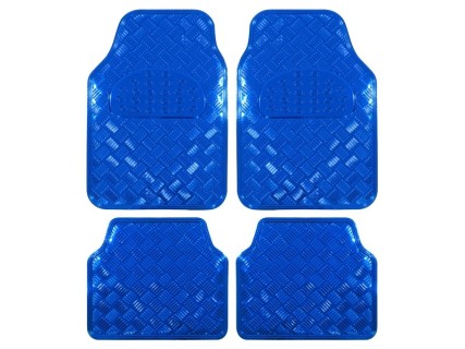 Universal floor mat set - Tuning, blue