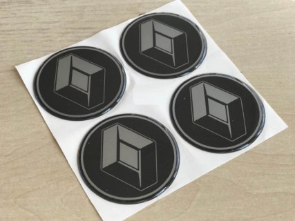 Disc stickers Renault , 64mm 