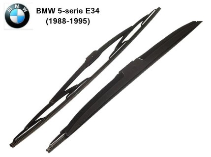 Front wiperblade set for BMW 5-ser E34; 7-ser E32; 8-ser E31, 60cm + 60cm 