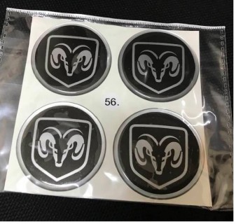 Disc stickers - DODGE 56mm