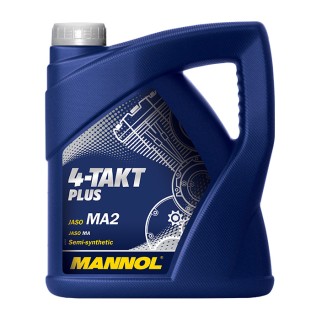 Semi-syntetic oil Mannol 4-Takt Plus, 4L