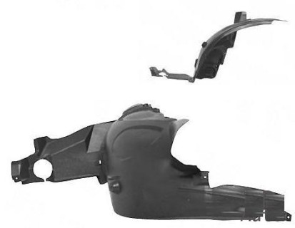Front inner fender Mercedes-Benz B-class W245 (2005-2011), right side
