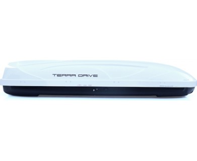 Car roof box - TERRA DRIVE 600, white