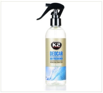 Car air freshener - K2 DEOCAR BLUE OCEAN, 250ml.