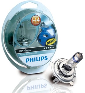 Moto bulb H4 Philips Xtreme Power +80% - 60/55W, 12V