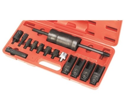 Diesel injector remover for Common Rail, 14pcs.