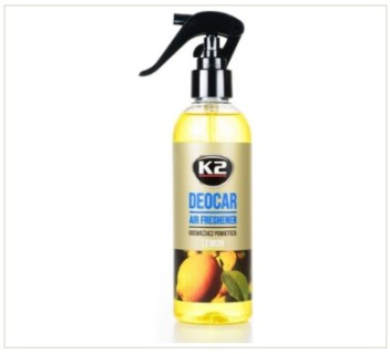 Car air freshener - K2 DEOCAR LEMON, 250ml. 