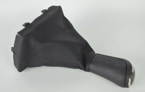 Gear shaft leather with shift knob AUDI A4 B8  (2007-2011); A5 (2008-2011) ; Q5 (2008-2013); 