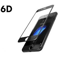 6D Protective glass for Apple Iphone 7, Iphone 7 PLUS, Iphone 8, black