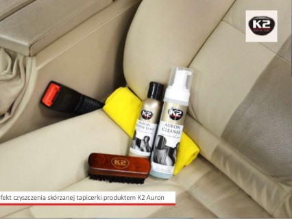 Leather cleaner and conditioner set - K2 AURON