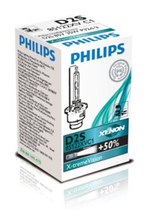 Xenon bulb Philips Xtreme Vision D2S, 85V, 35W