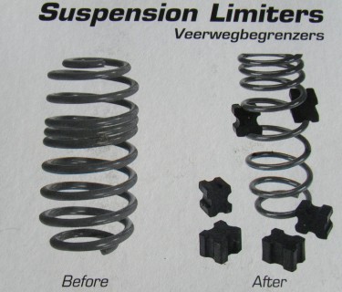Coil coil spring spacer