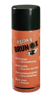 Rust dissolver  + epoxy primer - BRUNOX, 400ml.