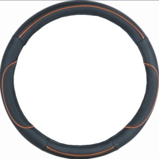 Wheel cover, black/orange, 37-39cm 