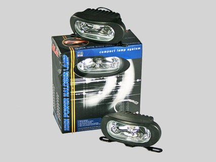 Universal fog lamp set LA8080W, 12V