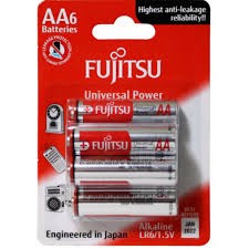 Batterie  - FUJITSU AA 1.5V, 6pcs.