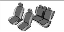 Seat cover set Mitsubishi Pajero (2006-)