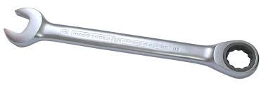 Reverse Ratcheting Combination Spline Wrench, 9mm