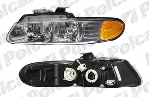 Headlamp Chrysler Town&Country (1996-2001), right