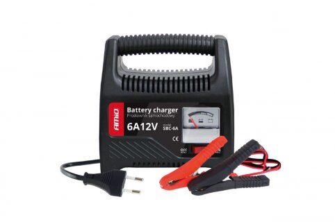 Battery charger  - Amio 6A, 12V