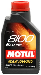 Synthetic motor oil Motul 8100 Eco-lite 0W-20, 1L