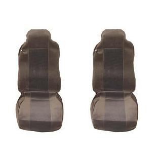 Seat covers set for IVECO STRALIS - N5  /seat headrest inbroided