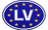 Mini sticker - "LV"