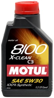 Synthetic oil Motul 8100 X-clean 5W-30 - C3  1L