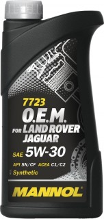 Synthetic engine oil - Mannol OEM for Land Rover/Jaguar 5W30, 1L