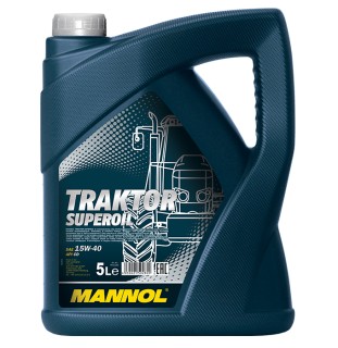 Mineral oil Mannol Traktor Superoil 15W40, 5L