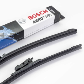 Front Wiperblade set by BOSCH for Opel, 68cm+62cm