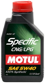 Synthetic motor oil Motul Specific CNG/LPG  5W-40, 1L