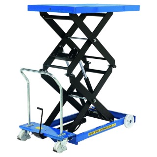 Hydraulic scissor type lift-holder table for  Engine/Gerabox  500kg. 