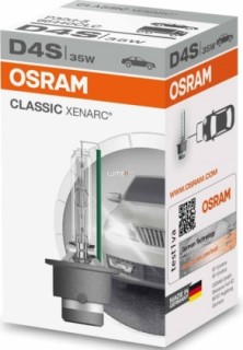 Xenon bulb - OSRAM XENARC CLASSIC D4S, 35W, 4300K, 42V