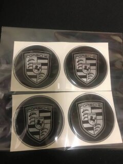 Disc stickers - Porsche, 70mm 