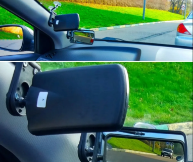 Periscopic Car Interrior Mirror  - KRUGOZOR
