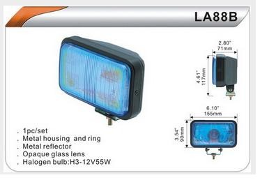 Additonal fog lamp set, 155x71x90mm