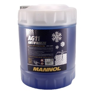 Antifreeze (blue) -  MANNOL  AG11, -40°C, 10L 